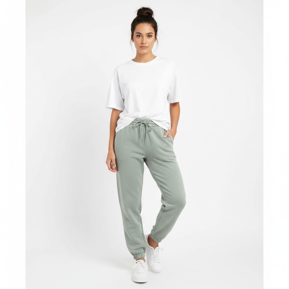 Refuge Athletics High Rise‎ XL Joggers Womens Green